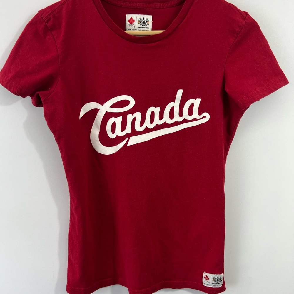 Hudson Bay Olympic Red Canada T-Shirt